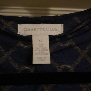 Charter Club, size XL, wrap style dress